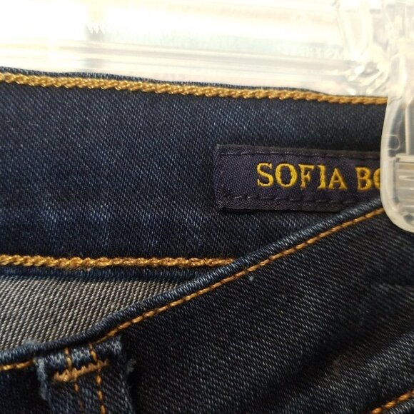 Lucky Brand Sofia Boot Jeans 6/28 Dark Wash - Picture 8 of 9